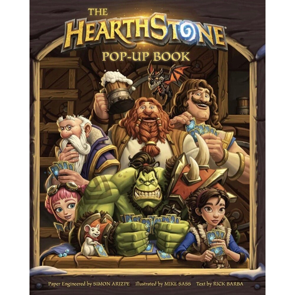 The Hearthstone Pop-Up Book by Mike Sass (2018, Hardcover)